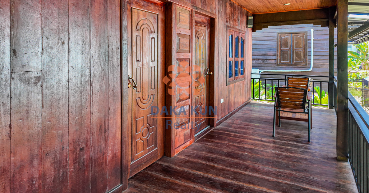 Wooden House for Rent in Siem Reap City, Sala Kamreuk
