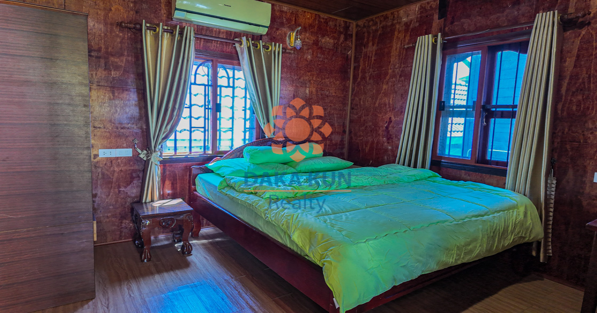 Wooden House for Rent in Siem Reap City, Sala Kamreuk