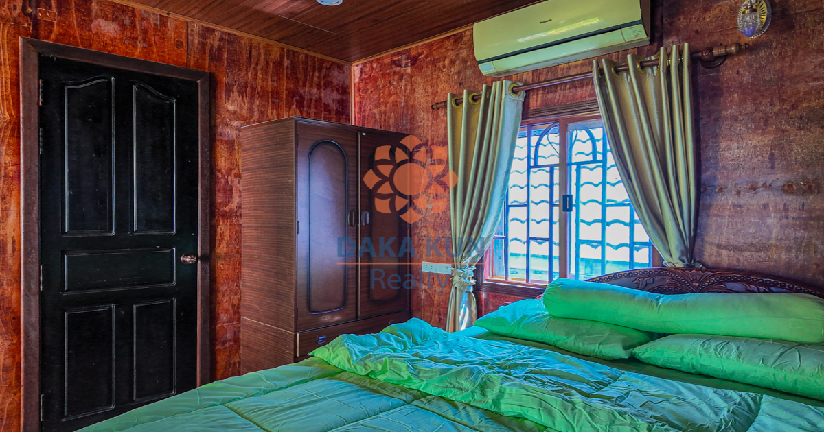 Wooden House for Rent in Siem Reap City, Sala Kamreuk