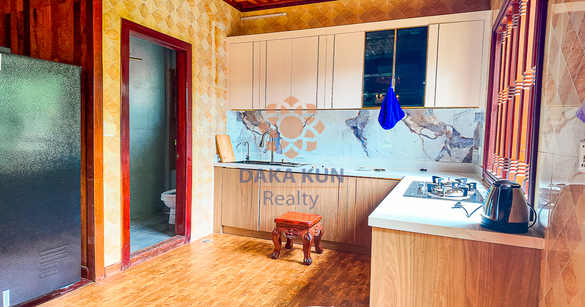 2 Bedrooms Wooden House for Rent in Siem Reap City