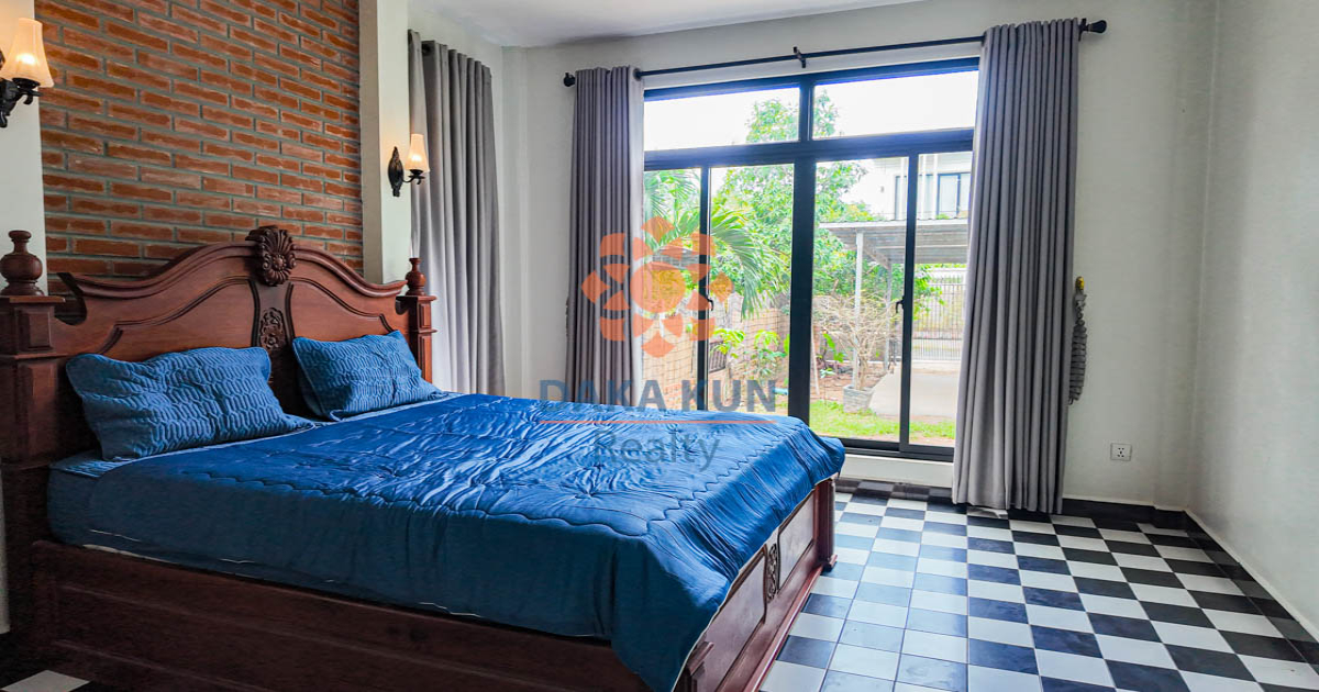 1-Bedroom House for Rent in Sala Kamreuk, Siem Reap City