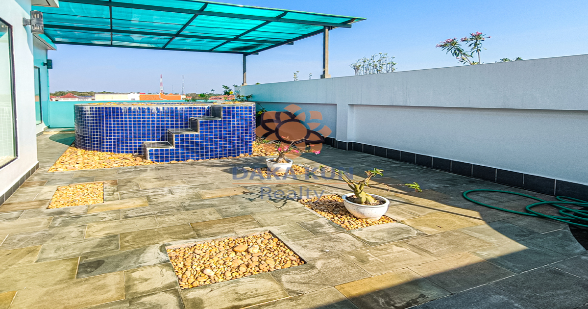 1 Bedroom Apartment with Private Jacuzi For Rent in Svay Dangkum, Krong Siem Reap
