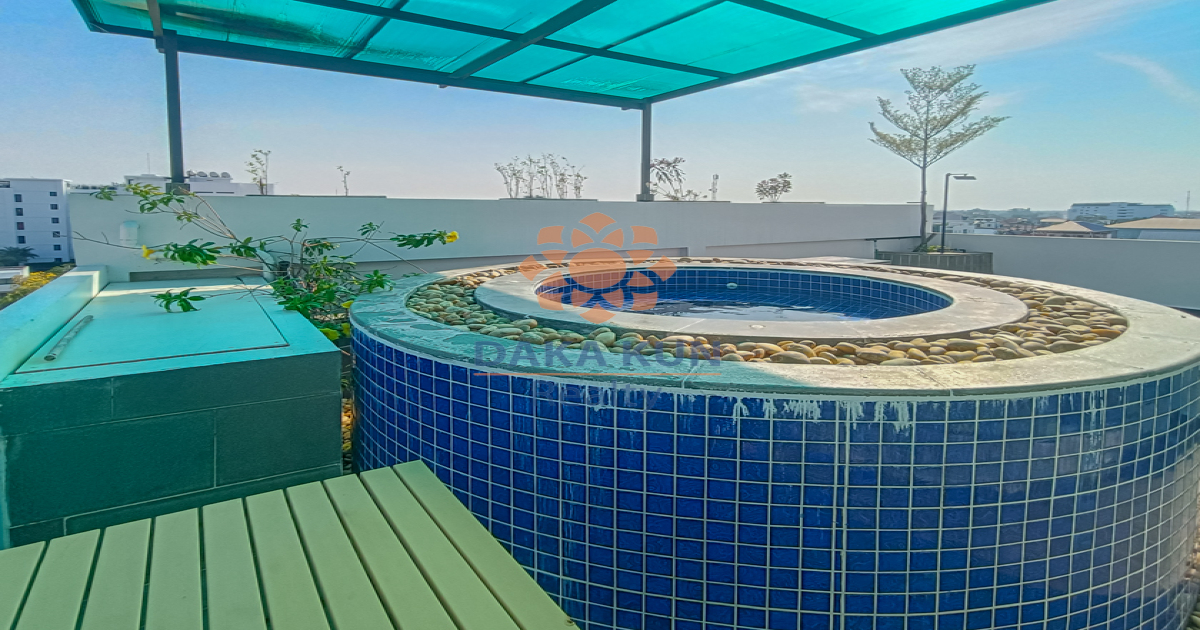 1 Bedroom Apartment with Private Jacuzi For Rent in Svay Dangkum, Krong Siem Reap