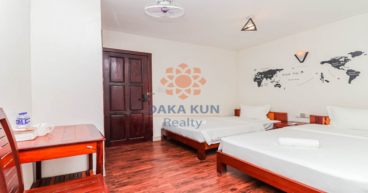 Hotel for Rent in Siem Reap City Center, on Sok San Road