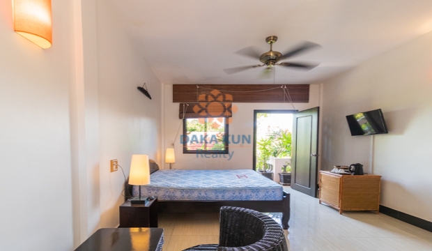 10 Rooms Boutique for Rent in Siem Reap-Wat Damnak