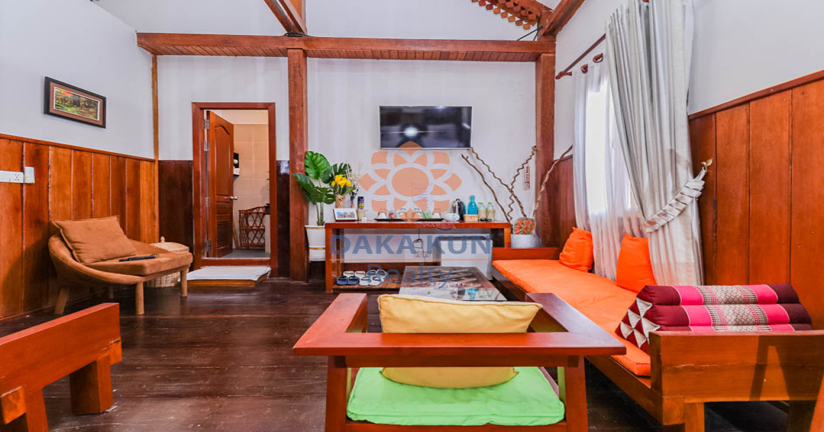 Khmer House for Sale in Siem Reap City - Svay Dangkum