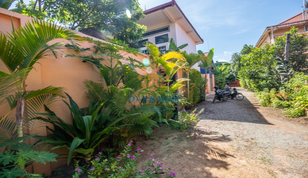 10 Rooms Boutique for Rent in Siem Reap-Wat Damnak