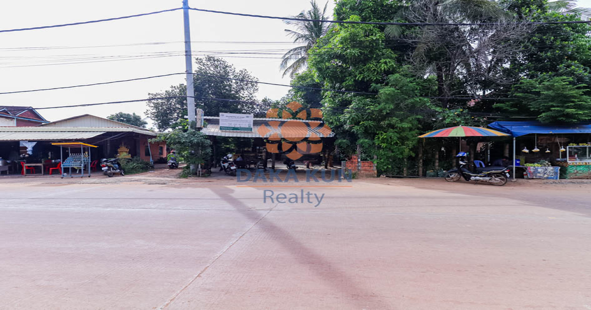 Land For Sale in Siem Reap City-Riverside