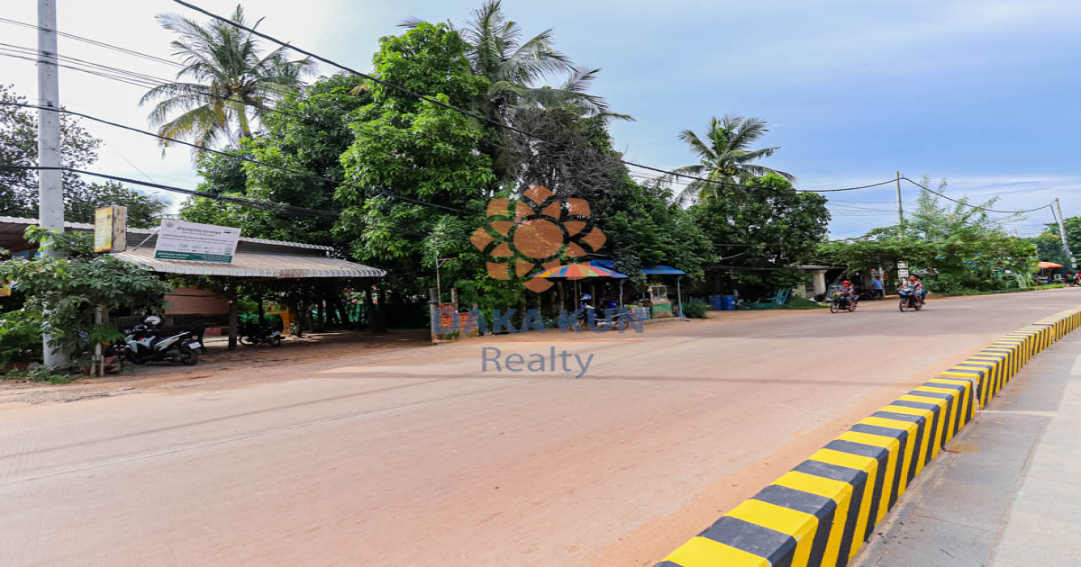 Land For Sale in Siem Reap City-Riverside