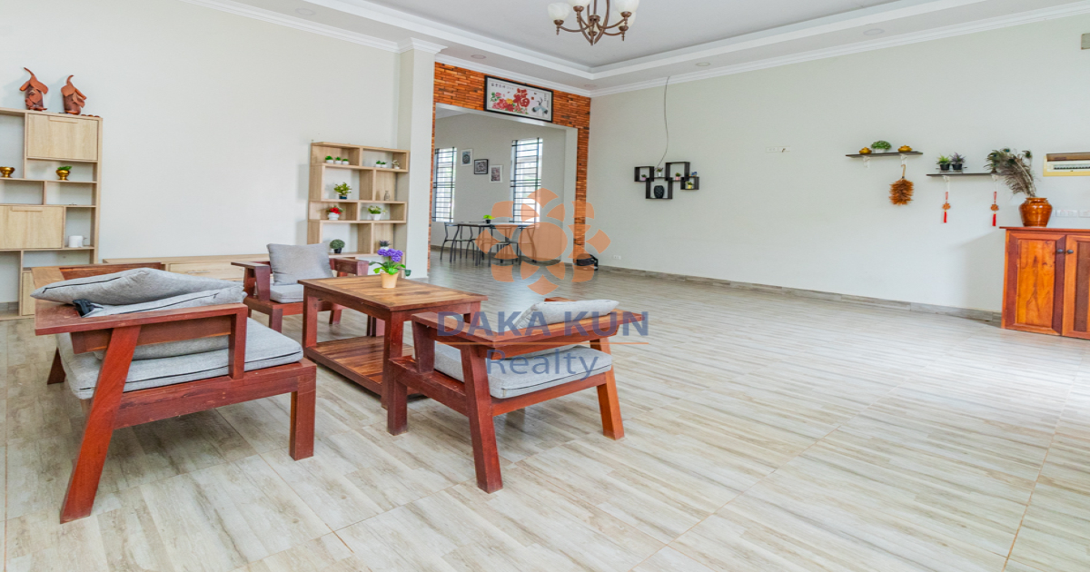 House for Rent on Main Road in Sala Kamreuk - Siem Reap City