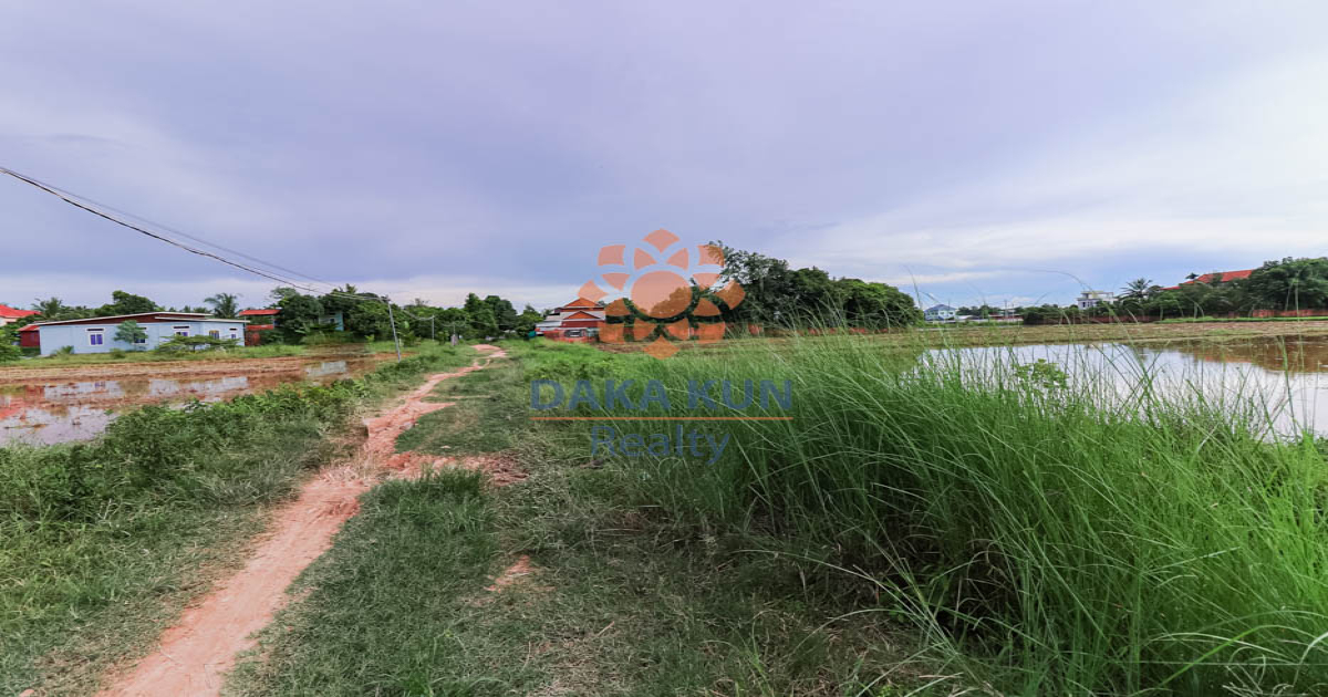 Land for Sale in Siem Reap City, near Wat Athvea