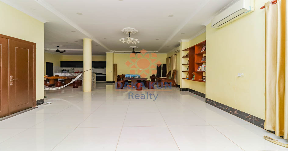 7 Bedrooms House for Rent in Siem Reap City, in Sala Kamreuk
