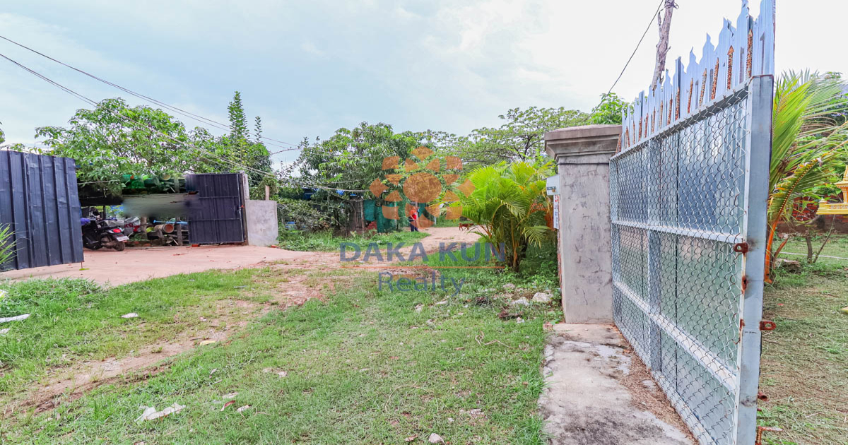 Land for Sale in Siem Reap City, near Wat Athvea