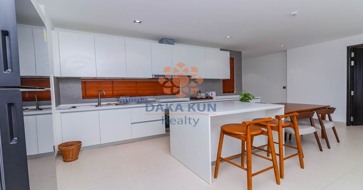 3 Bedrooms Apartment for Rent in Central Area, siem Reap City