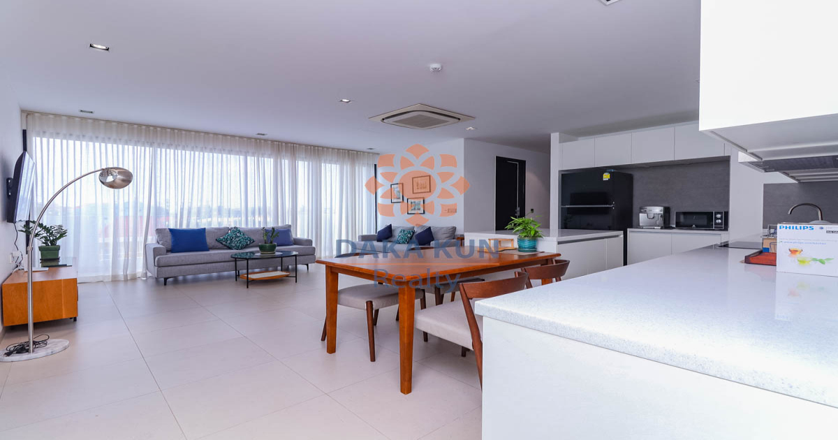 3 Bedrooms Apartment for Rent in Central Area, siem Reap City