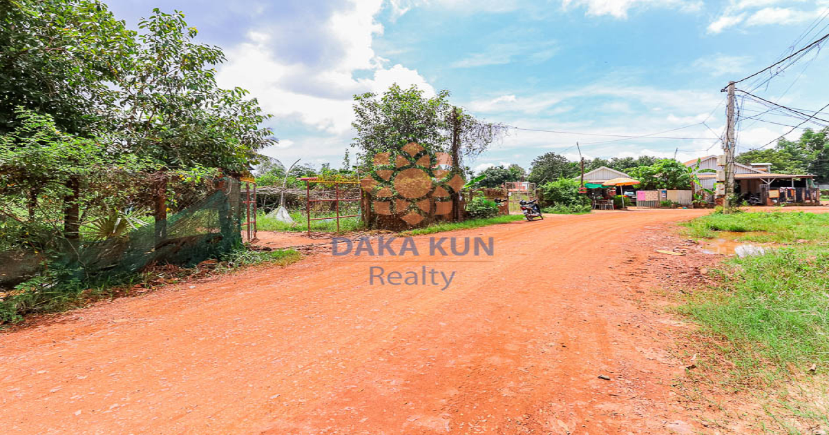 Land​​ for Sale in Siem Reap City, near Wat Athvea