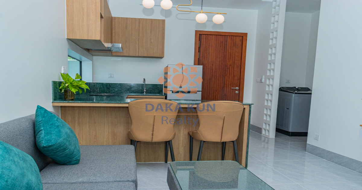 1 Bedroom Apartment for Rent in Siem Reap City, Sla Kram