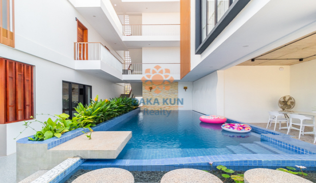 1 Bedroom Apartment for Rent with Pool in Krong Siem Reap-Sala Kamreuk
