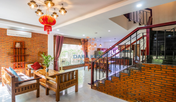 2 Bedrooms Villa for Rent with Shared Swimming pool in Krong Siem Reap