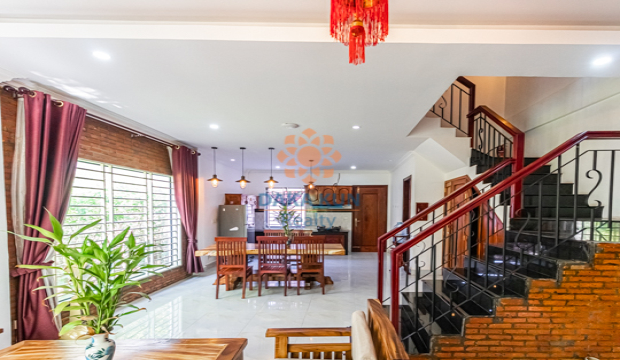 2 Bedrooms Villa for Rent with Shared Swimming pool in Krong Siem Reap
