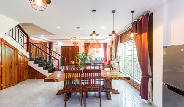 2 Bedrooms Villa for Rent with Shared Swimming pool in Krong Siem Reap