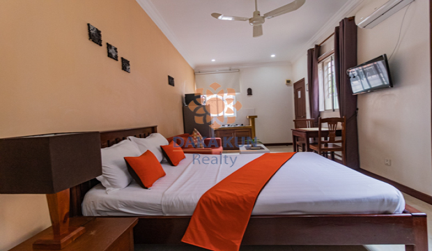 Studio Apartment for Rent with Swimming Pool in Siem Reap City
