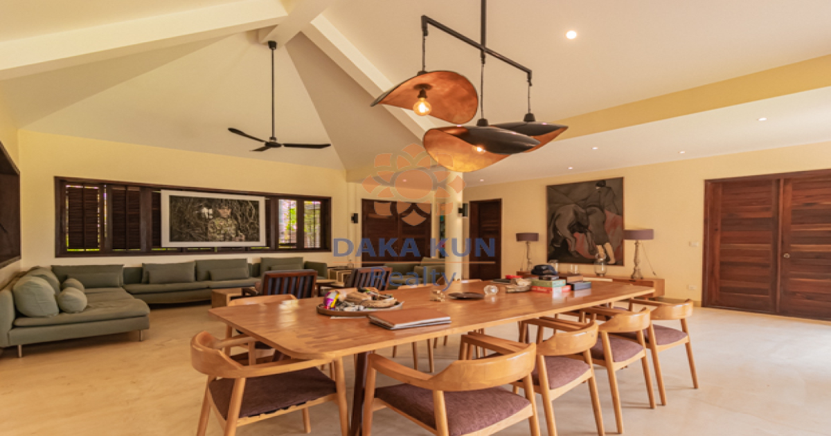 5 Bedroom Luxury Villa For Rent in Svay Dangkum, Siem Reap City