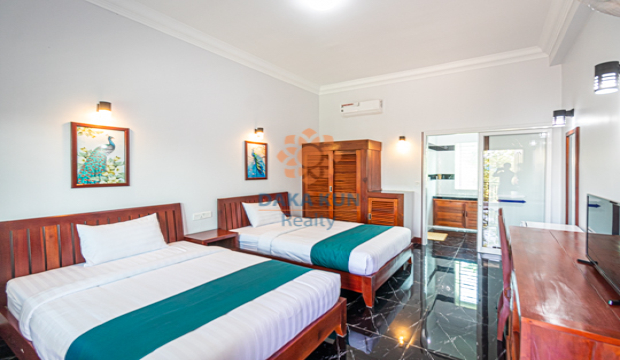 18 Room Hotel for Rent in Krong Siem Reap-Kouk Chak