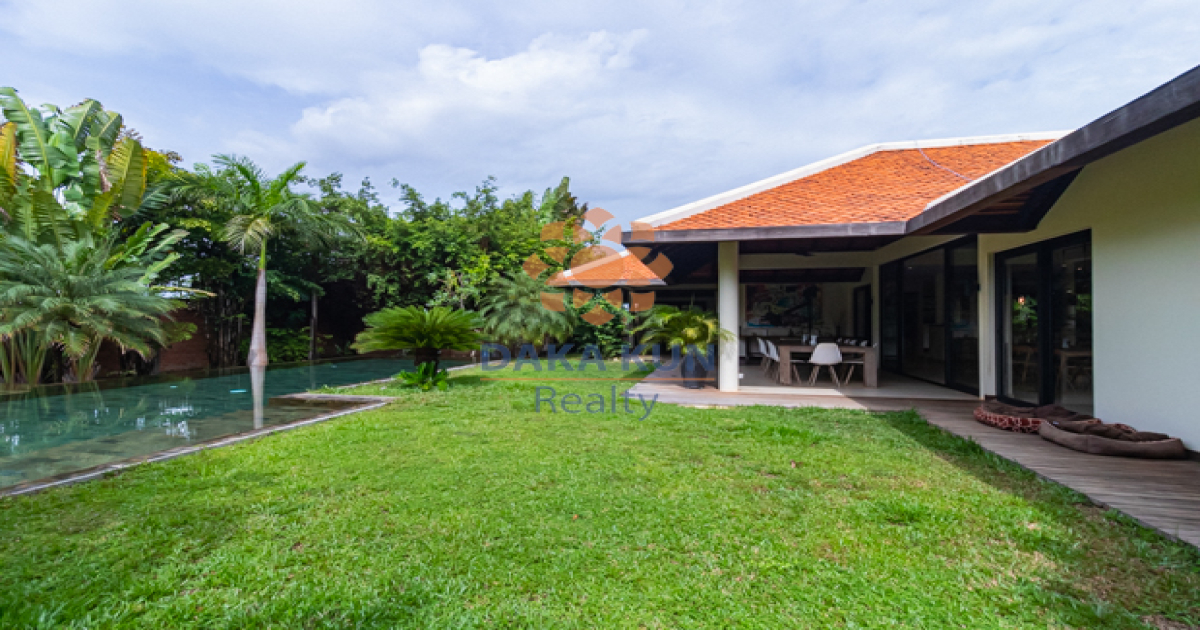 5 Bedroom Luxury Villa For Rent in Svay Dangkum, Siem Reap City