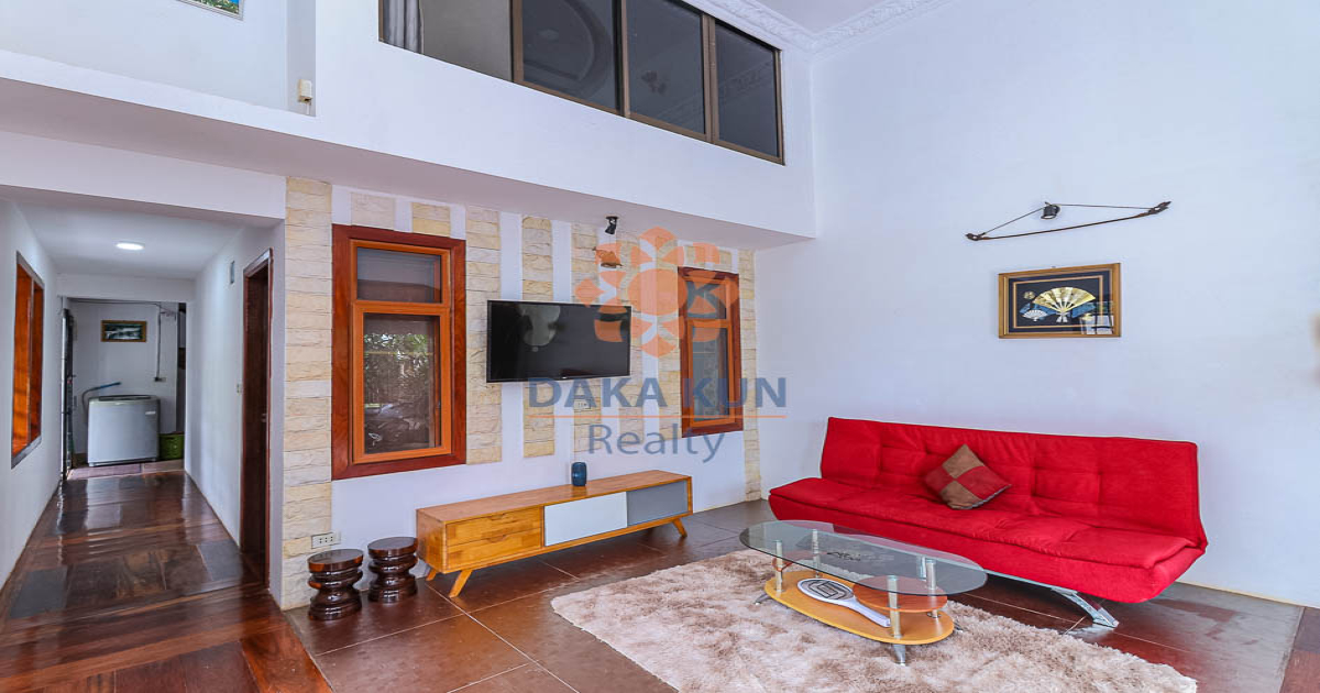 5 Bedrooms House for Rent in Siem Reap City - Svay Dangkum