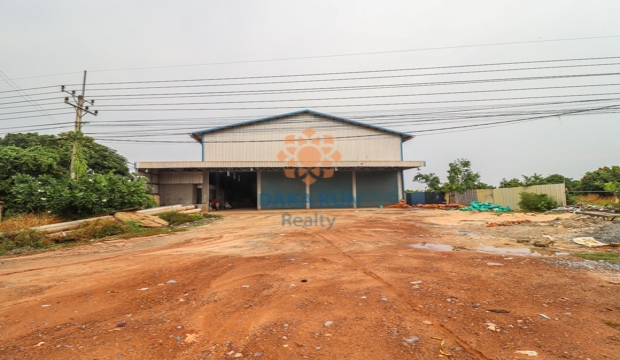 Warehouse for Rent on National Road 06, Svay Thom, Siem Reap