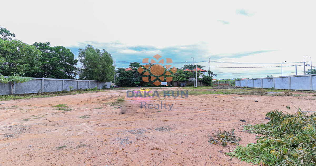 Urgent Land For Sale In Siem Reap City-Tram Neak