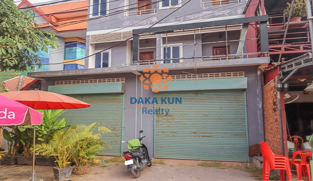 Shophouse for Rent near Tax Office, Siem Reap