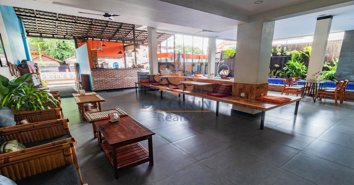 Commercial Building for Rent in Siem Reap City, Wat Damnak Area