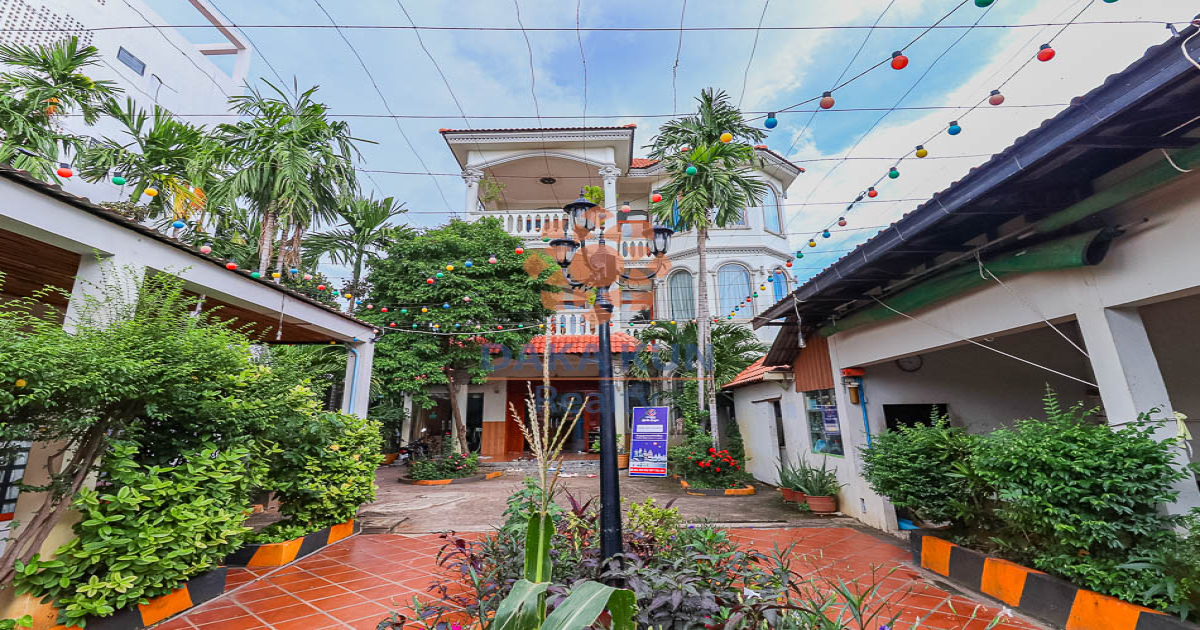 Hotel for Rent, close to Night Market, in Siem Reap City