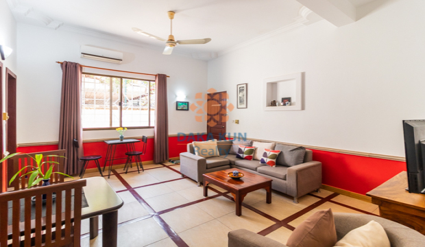 2 Bedrooms Apartment for Rent with Pool in Krong Siem Reap-Sala Kamreuk