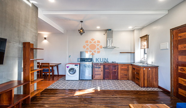 1 Bedroom Apartment for Rent with Pool in Krong Siem Reap-Svay Dangkum