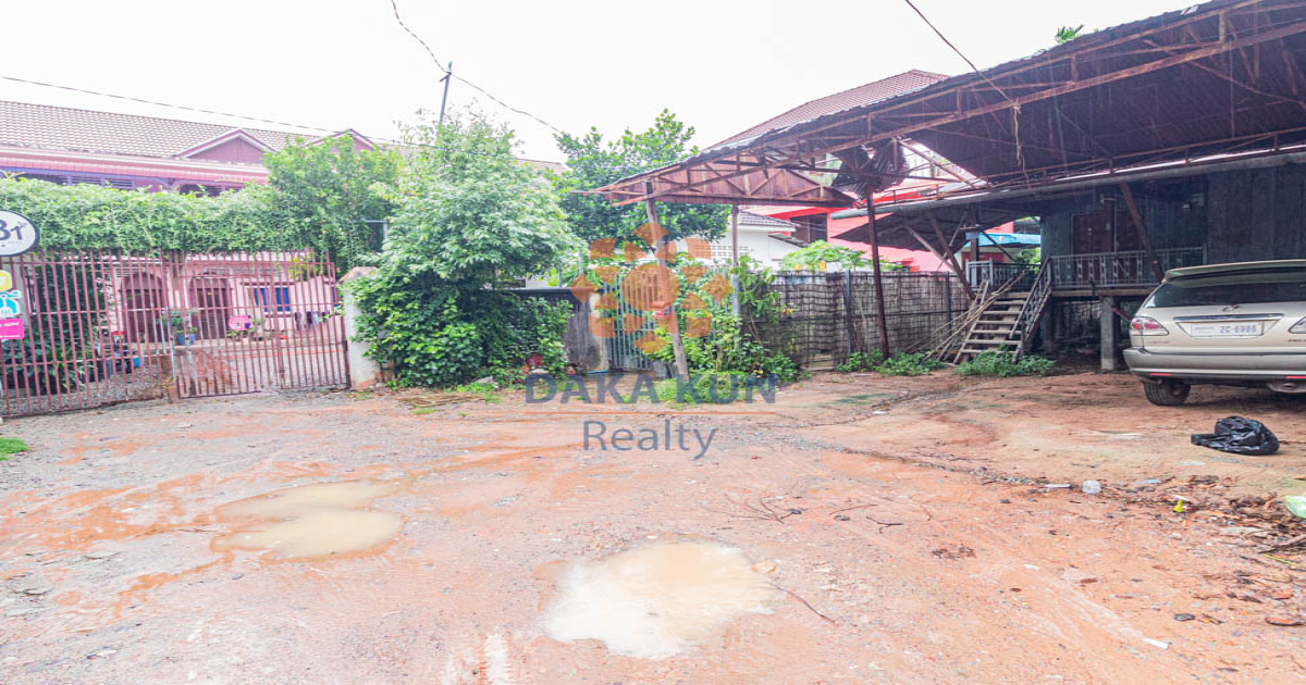 Land for Sale in​ Siem Reap City-near Wat Damnak