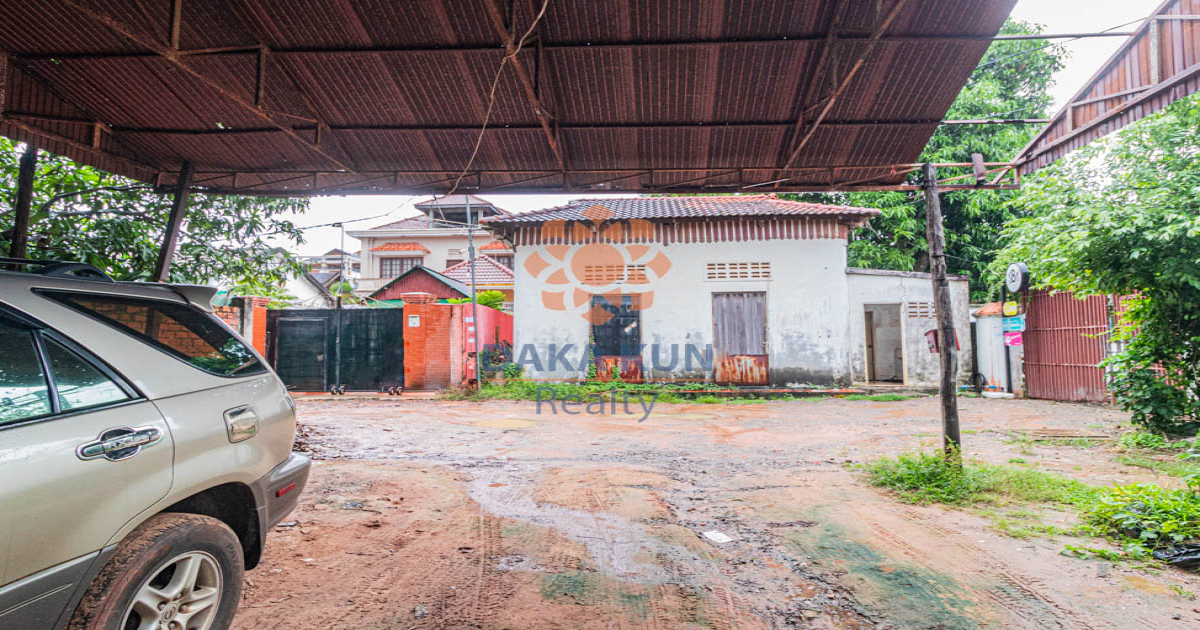 Land for Sale in​ Siem Reap City-near Wat Damnak