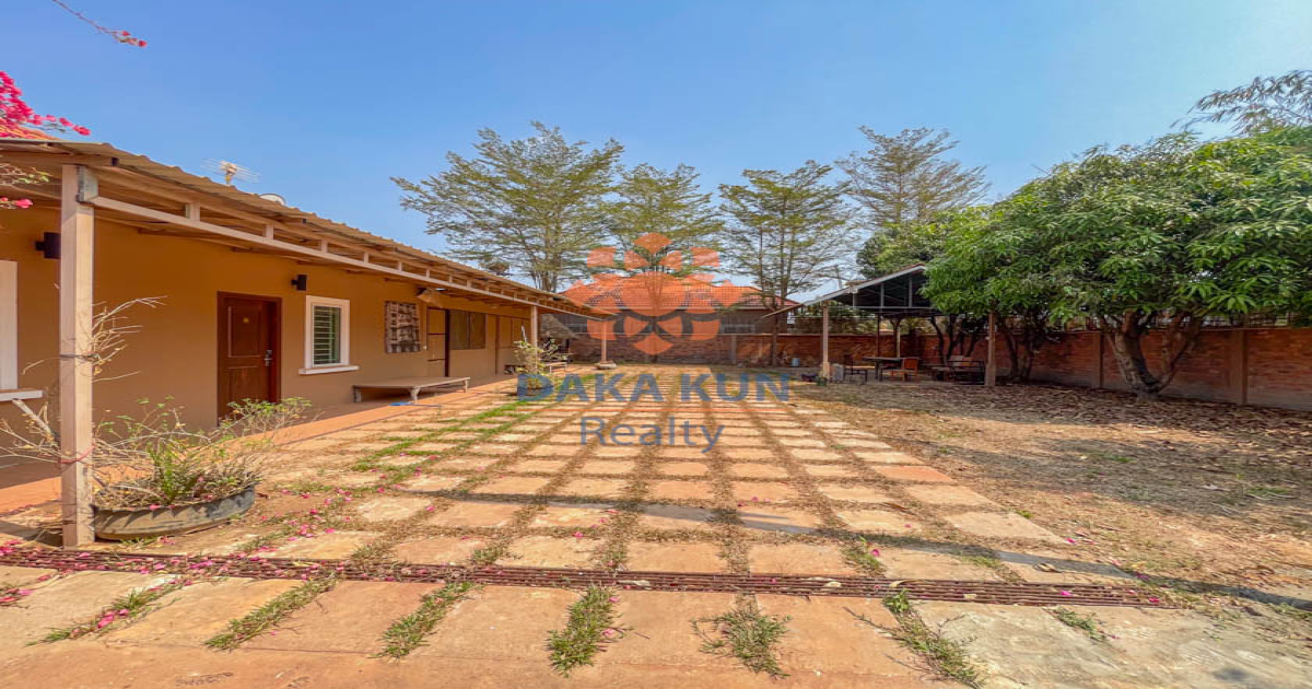 Land and House for Sale in Siem Reap City