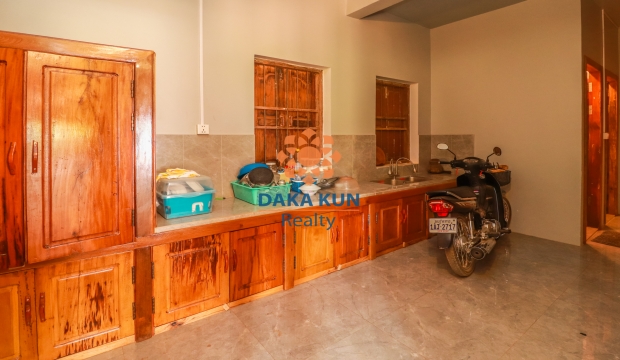 2 Bedrooms Wooden House for Rent in Siem Reap-Sala Kamreuk