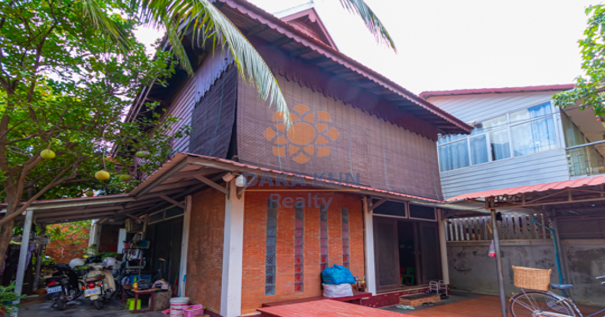 3 Bedrooms House for Rent in Siem Reap City, Sla Kram