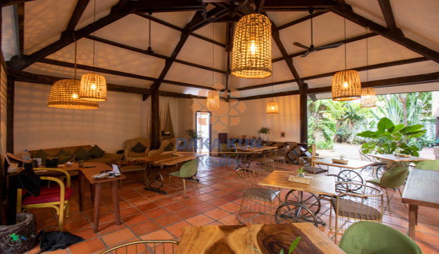 10 rooms Boutique for Rent in Krong Siem Reap-Svay Dangkum