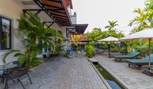 11 Room Boutique Hotel for Rent in Siem Reap - Sala Kamreuk