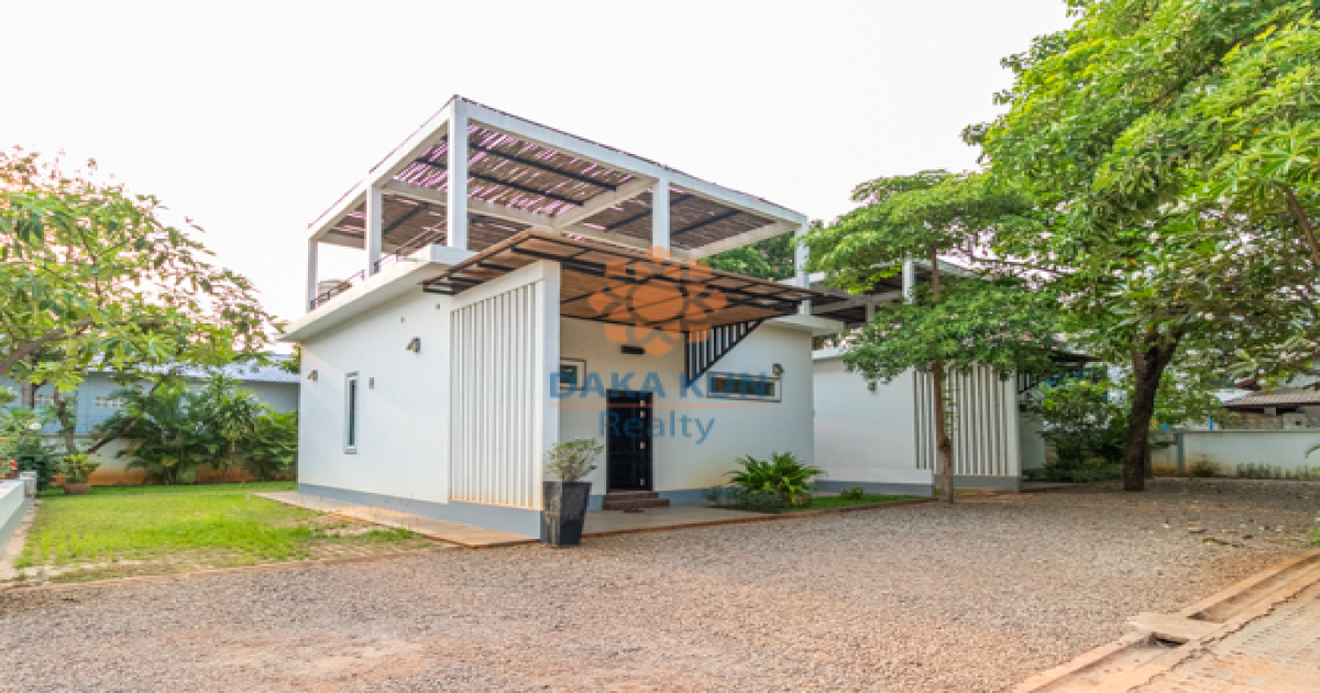 Land and House for Sale in Siem Reap city-Svay Dangkum