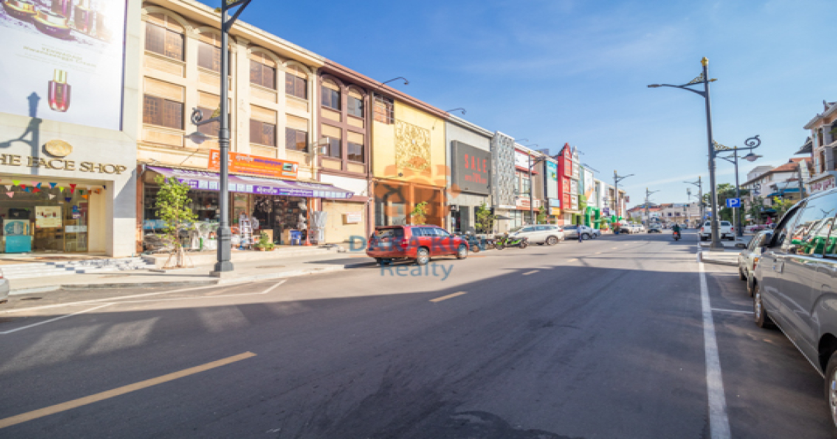 Shophouse for Sale in Siem Reap City Center, Sivutha Blvd