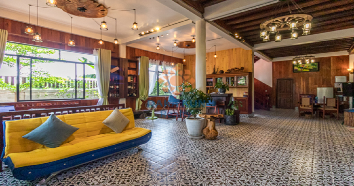 Wooden House for Rent in Siem Reap City, Chreav