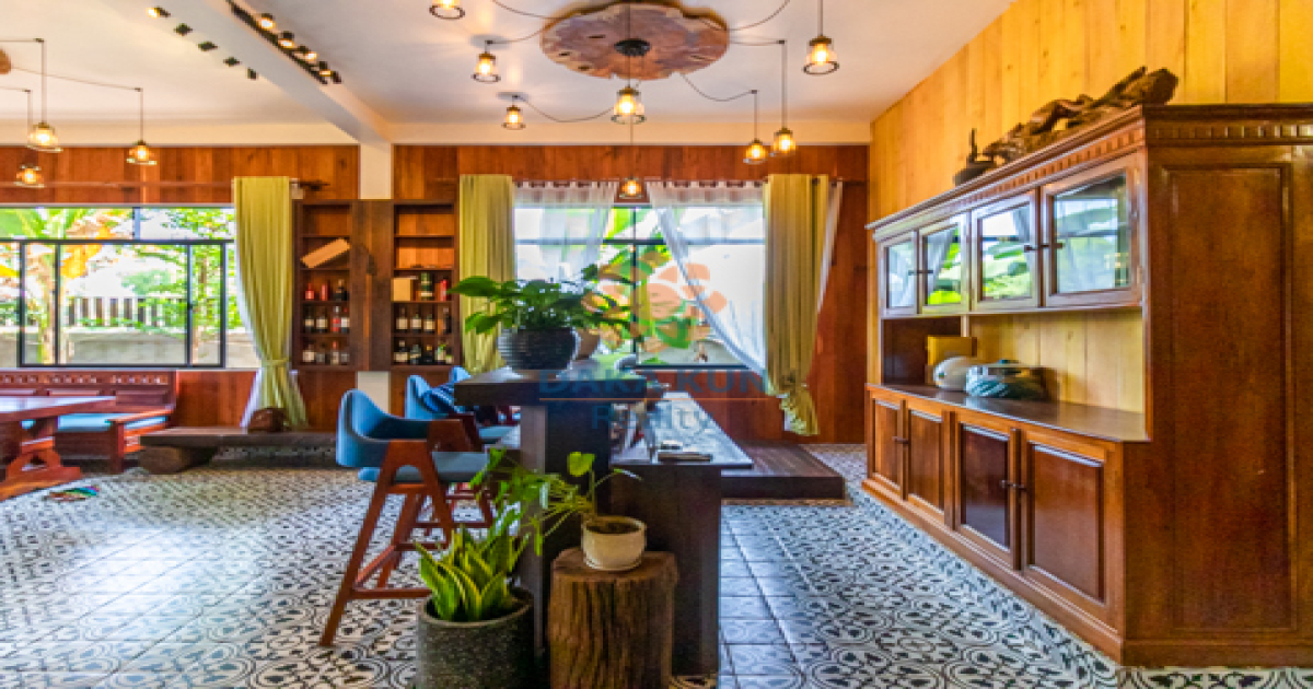 Wooden House for Rent in Siem Reap City, Chreav