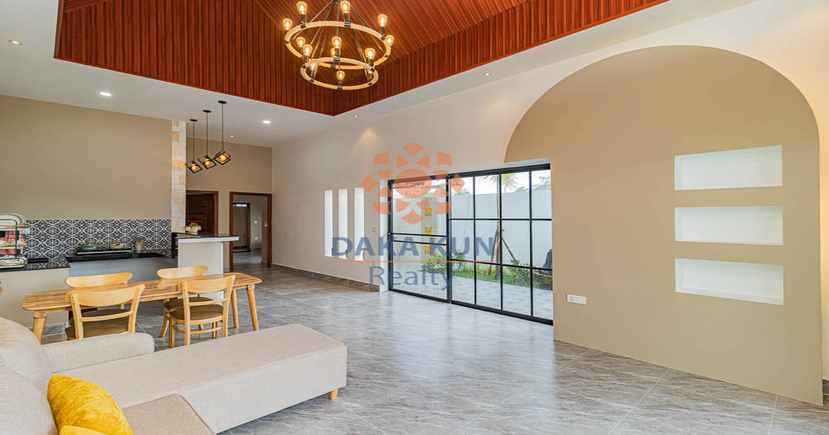 Villa with Swimming Pool for Rent in Siem Reap City, Svay Dangkum