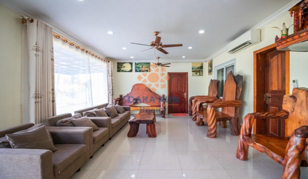 3-Bedroom House with Large Garden for Rent in Siem Reap City